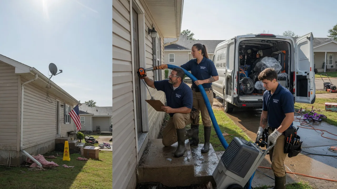 Ceiling Water Damage Restoration in Slayden, TN near me
