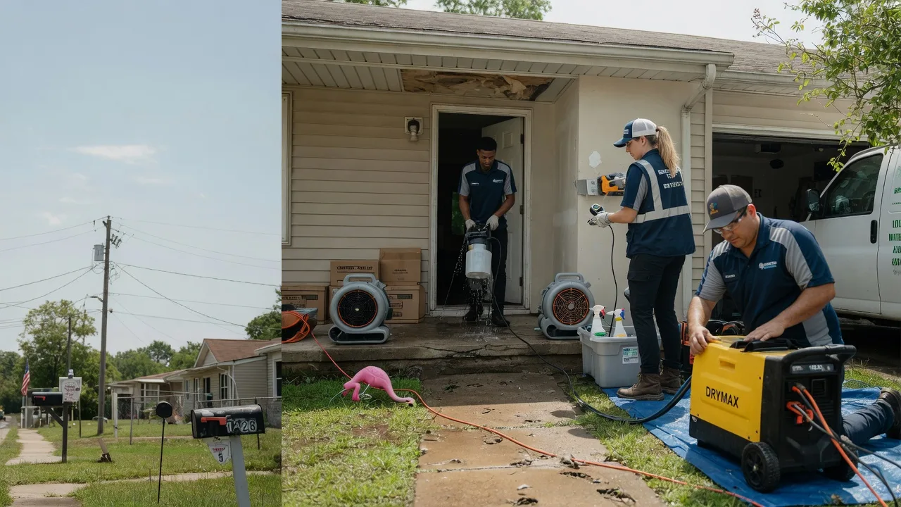 Storm Damage Water Removal in Slayden, TN near me